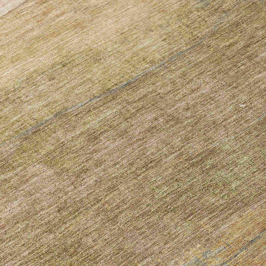 LOOMLAN Rugs Elien Brown Washable Indoor-Outdoor Rug