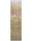 LOOMLAN Rugs Elien Brown Washable Indoor-Outdoor Rug