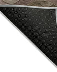 LOOMLAN Rugs Elion Brown Washable Indoor-Outdoor Rug