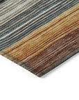 Elyn Brown Washable Indoor-Outdoor Rug