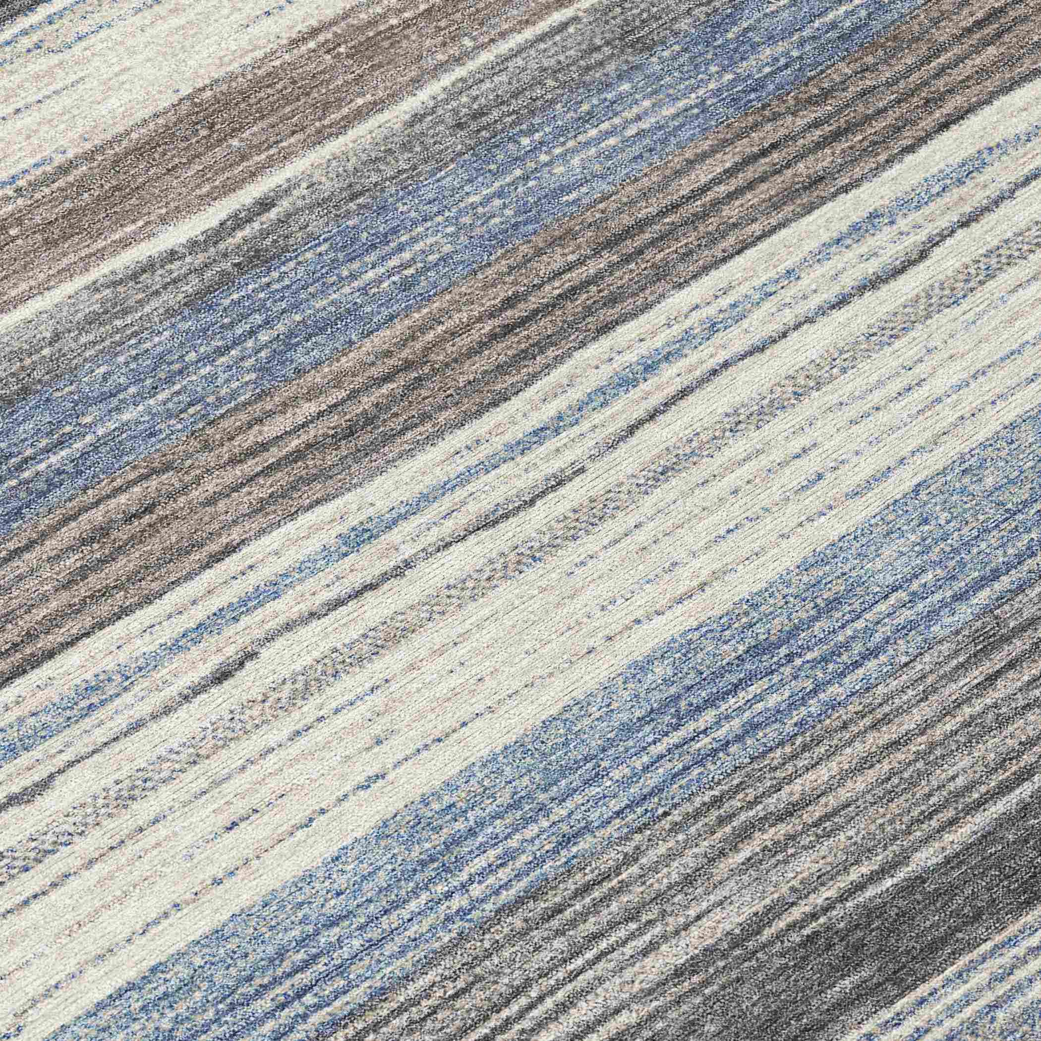 Elyn Denim Washable Indoor-Outdoor Rug