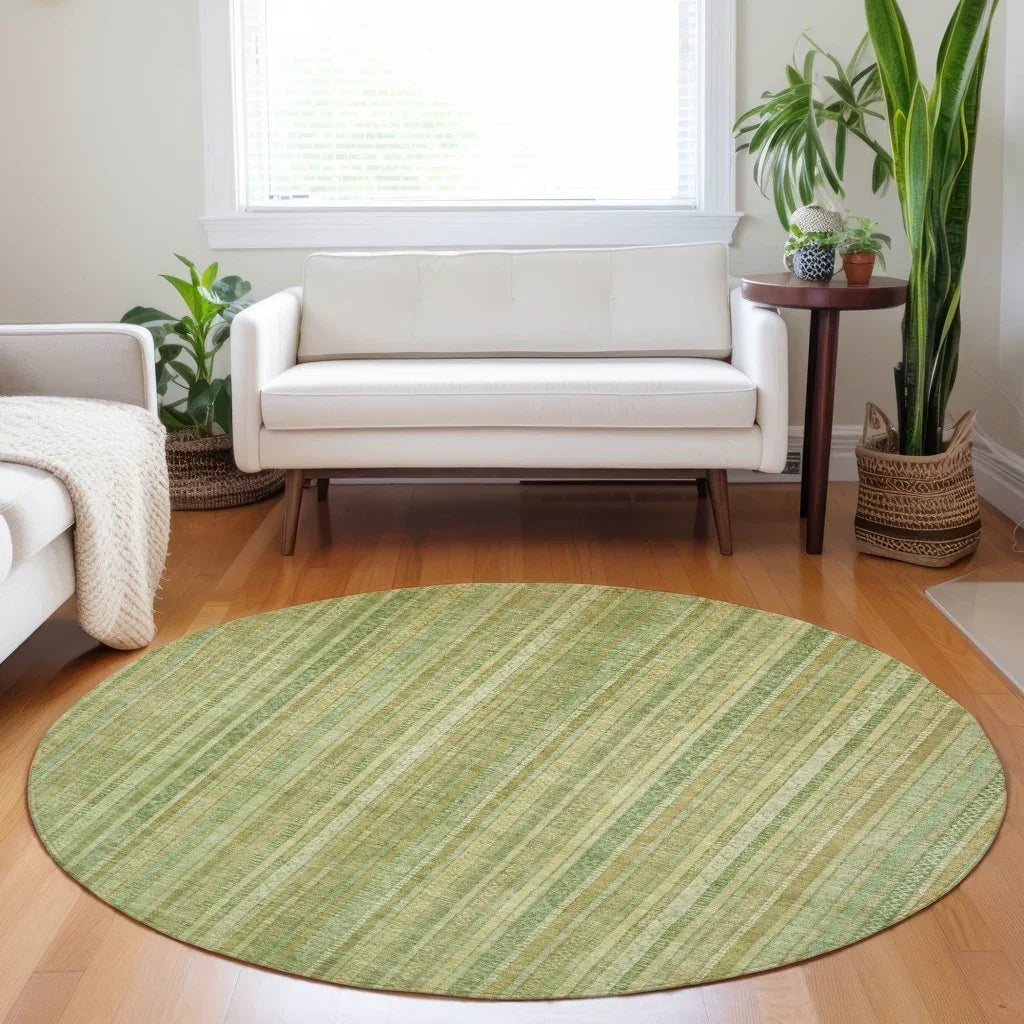 LOOMLAN Rugs Emberith Aloe Washable Indoor-Outdoor Rug