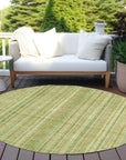 LOOMLAN Rugs Emberith Aloe Washable Indoor-Outdoor Rug