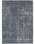 LOOMLAN Rugs Emberith Blue Washable Indoor-Outdoor Rug