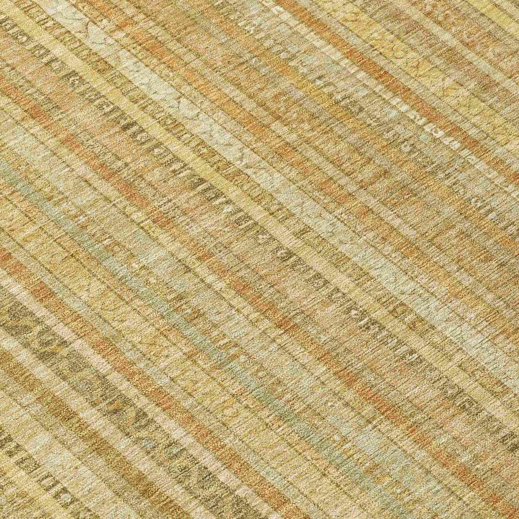 LOOMLAN Rugs Emberith Gold Washable Indoor-Outdoor Rug