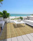 LOOMLAN Rugs Emberith Gold Washable Indoor-Outdoor Rug