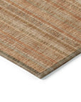 LOOMLAN Rugs Emberith Orange Washable Indoor-Outdoor Rug
