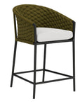 Lloyd Flanders Escape Aluminum Outdoor Balcony Stool