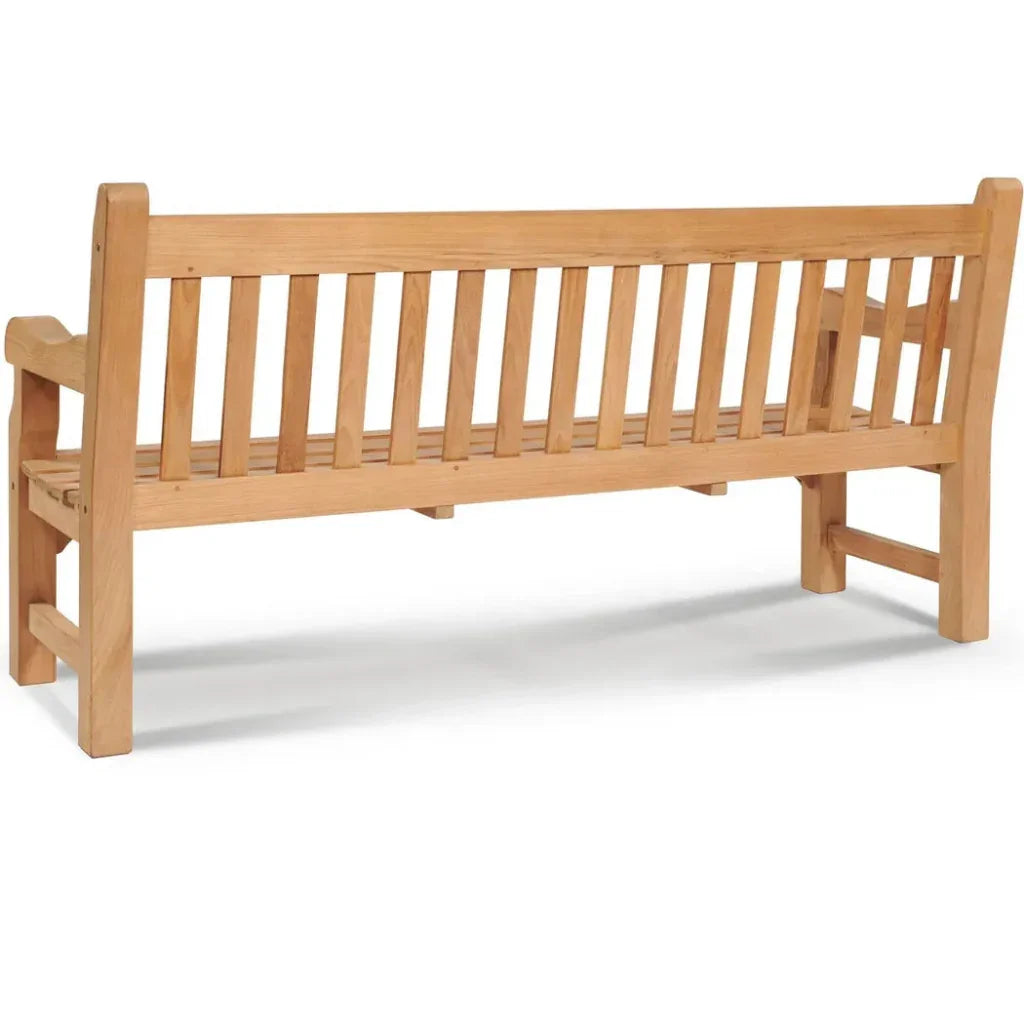 HiTeak Exbury 3-Person Teak Outdoor Bench