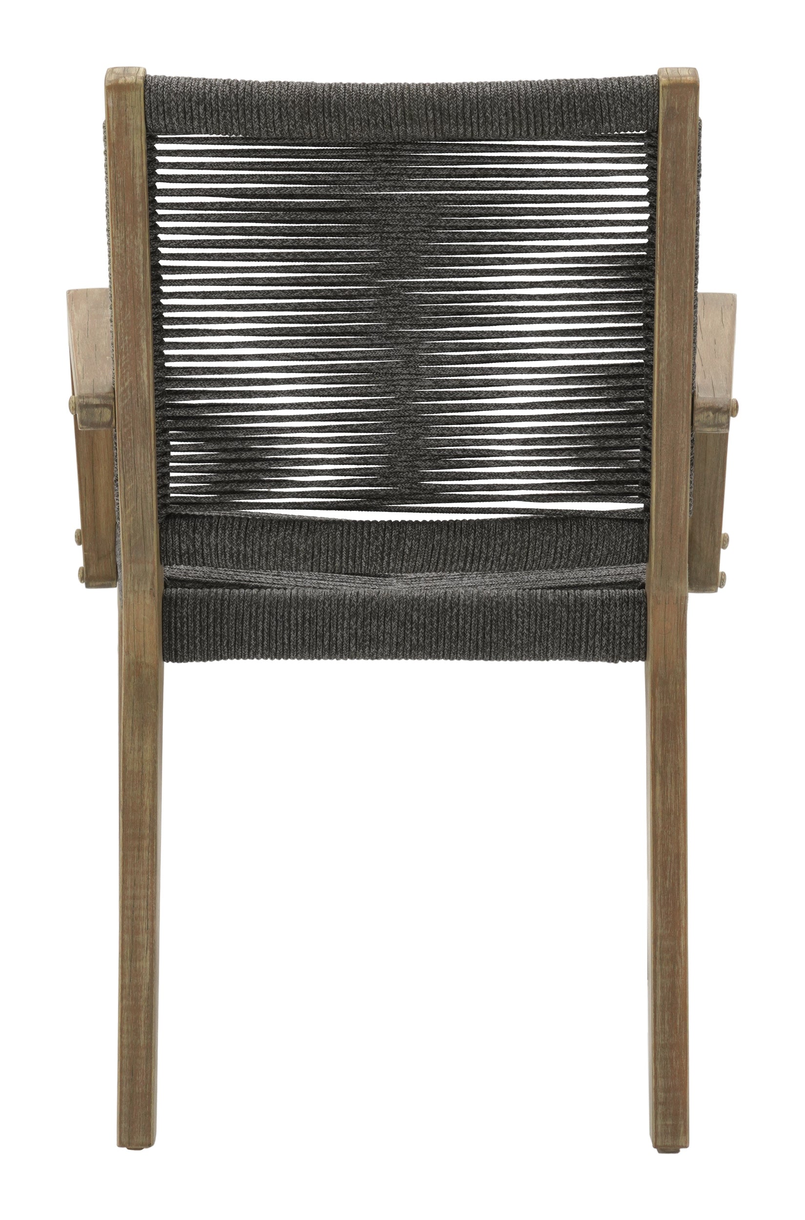 Explorer Oceans Dining Armchair Set of Two - Mixed Grey Outdoor Dining Chairs-Outdoor Dining Chairs-Seasonal Living-LOOMLAN