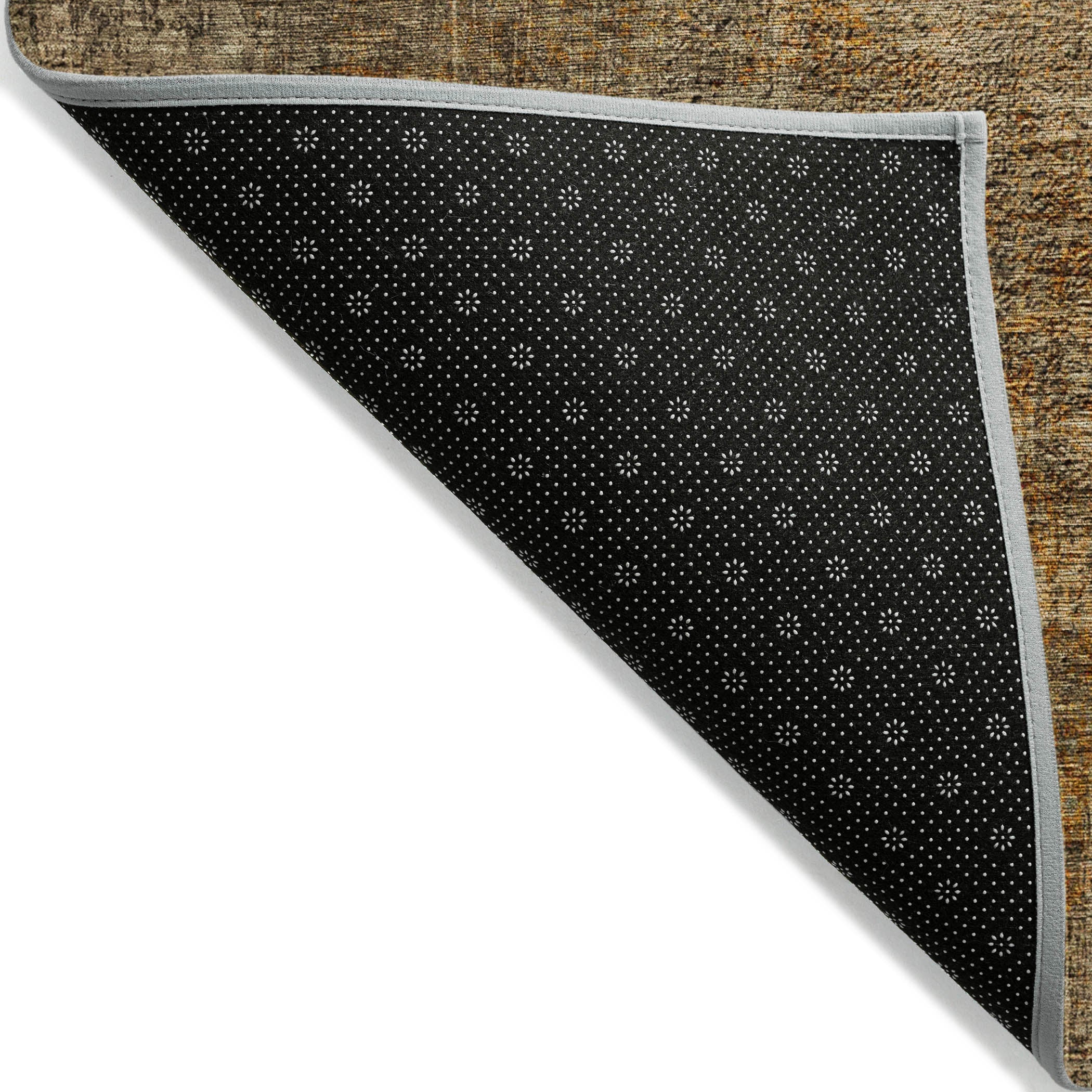 Addison Rugs Faded Rhythm Brown Washable Indoor-Outdoor Rug