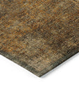 Addison Rugs Faded Rhythm Brown Washable Indoor-Outdoor Rug