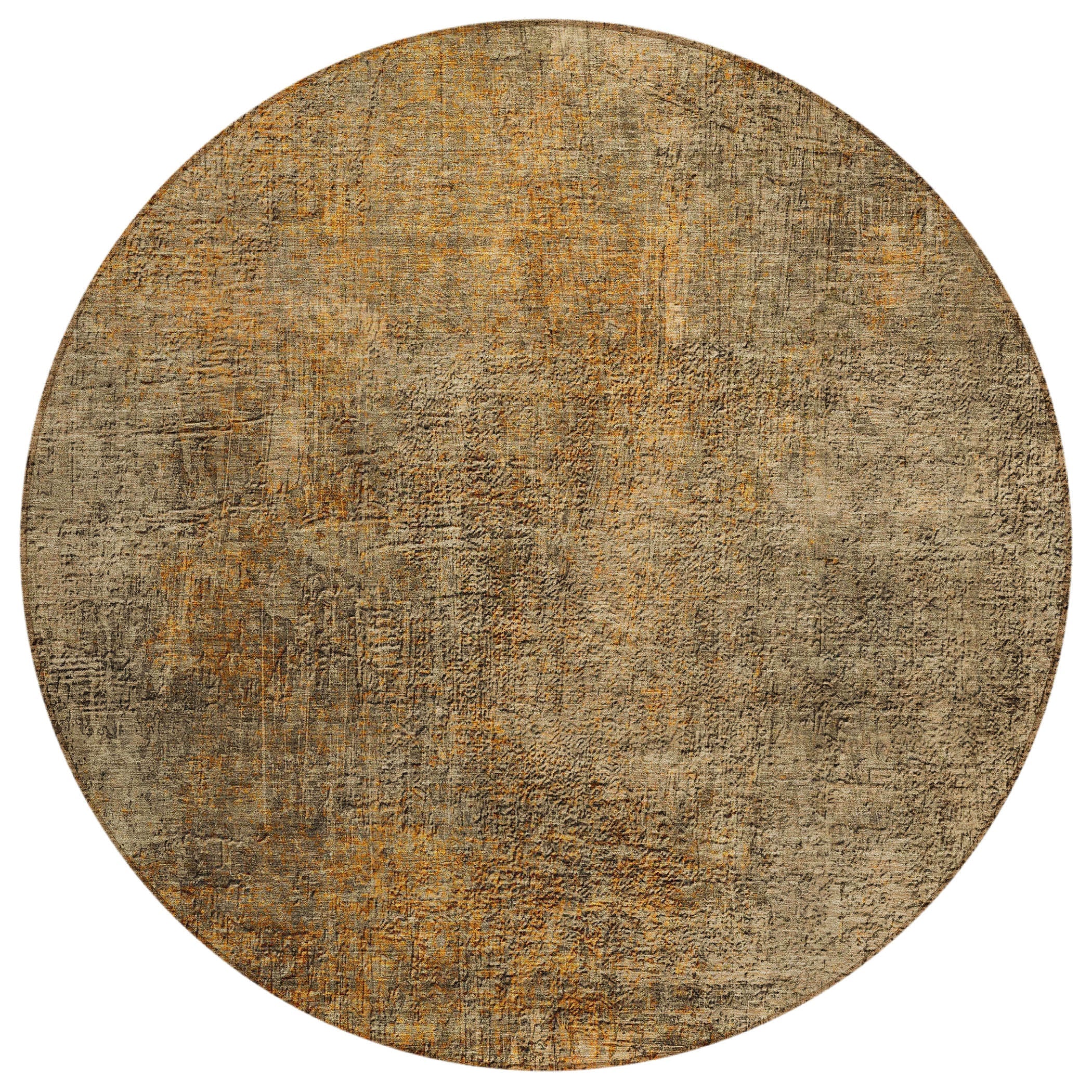 Addison Rugs Faded Rhythm Brown Washable Indoor-Outdoor Rug