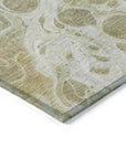 Faerara Gold Washable Indoor-Outdoor Rug