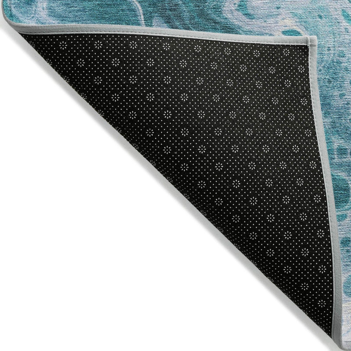 Addison Rugs Faerara Teal Washable Indoor-Outdoor Rug