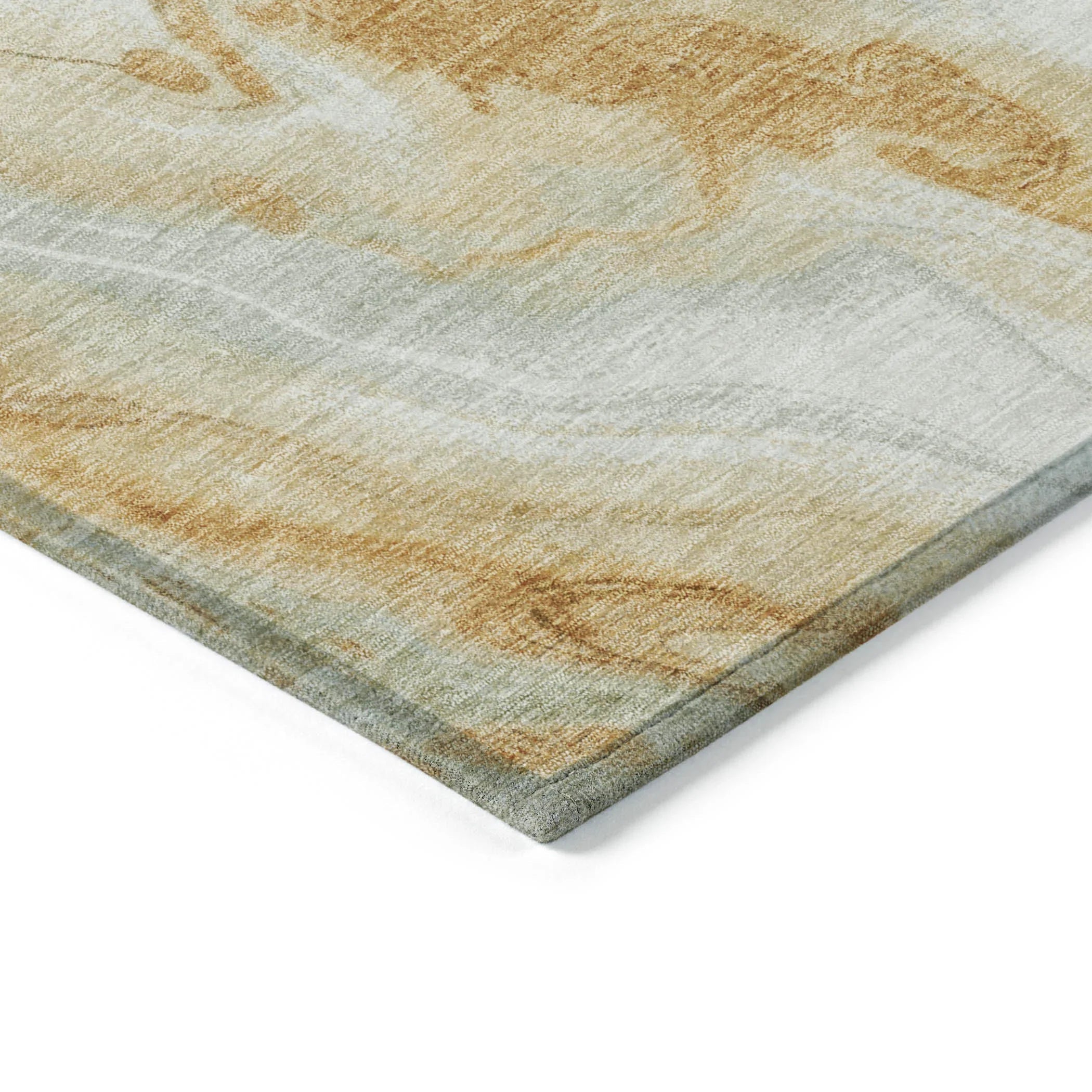 Addison Rugs Faerel Gold Washable Indoor-Outdoor Rug