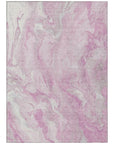 Addison Rugs Faerel Pink Washable Indoor-Outdoor Rug