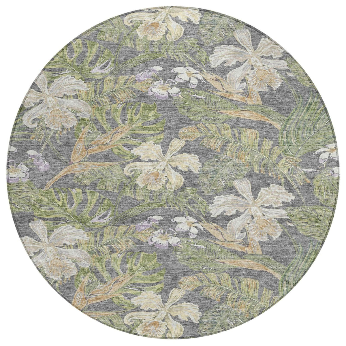 Addison Rugs Faereth Gray Washable Indoor-Outdoor Rug