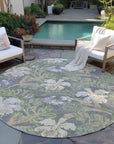 Addison Rugs Faereth Gray Washable Indoor-Outdoor Rug