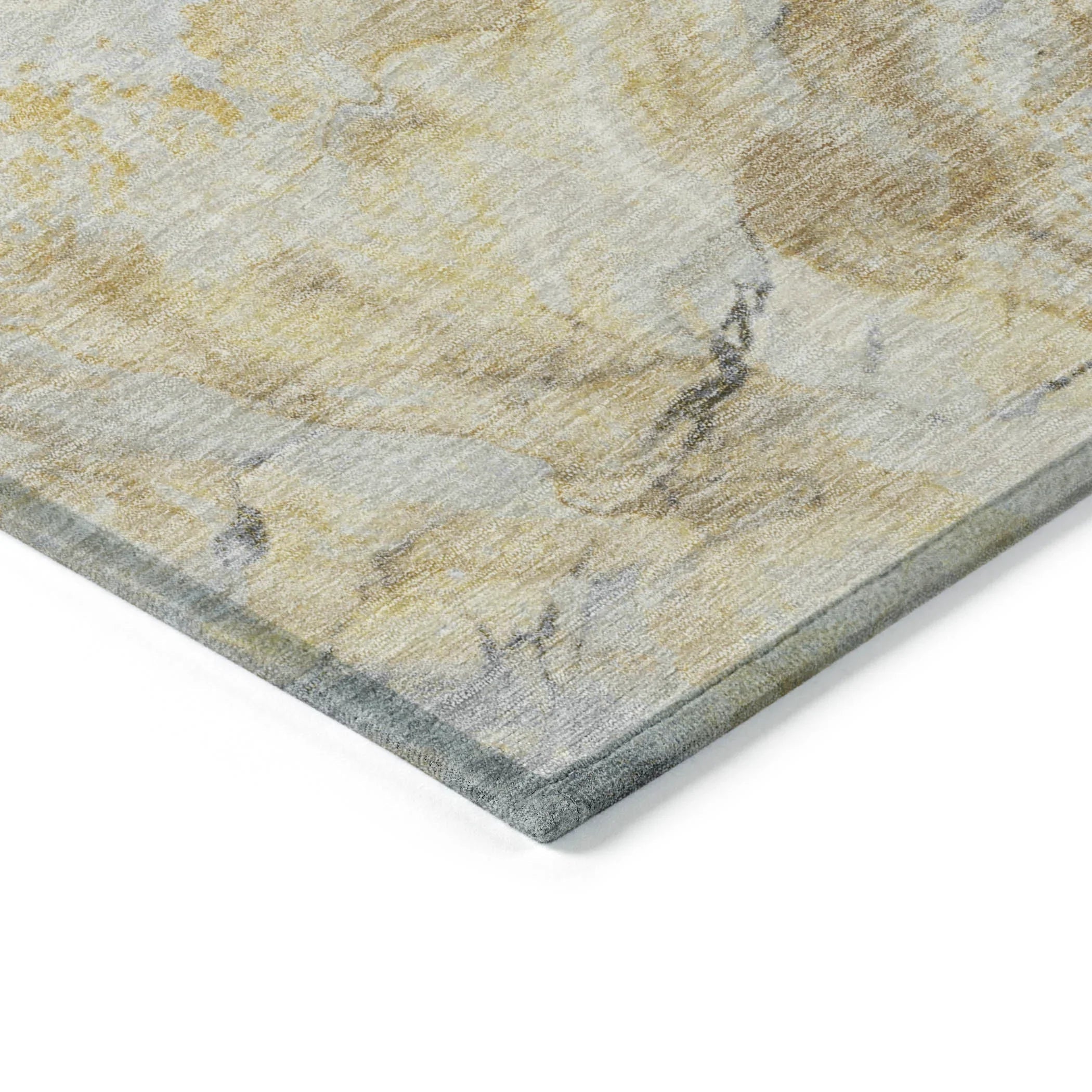 Addison Rugs Faeriel Gold Washable Indoor-Outdoor Rug