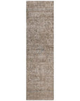 LOOMLAN Rugs Felissae Brown Washable Indoor-Outdoor Rug