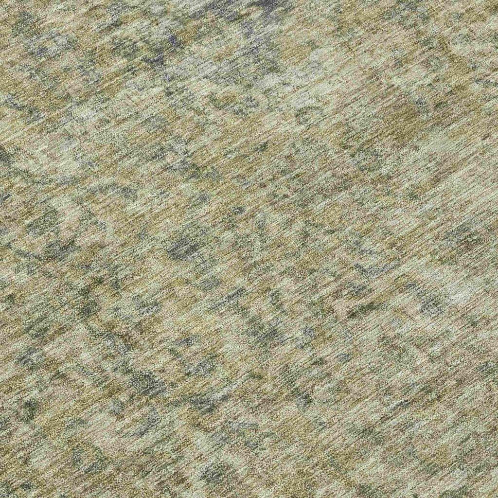 LOOMLAN Rugs Felissae Green Washable Indoor-Outdoor Rug
