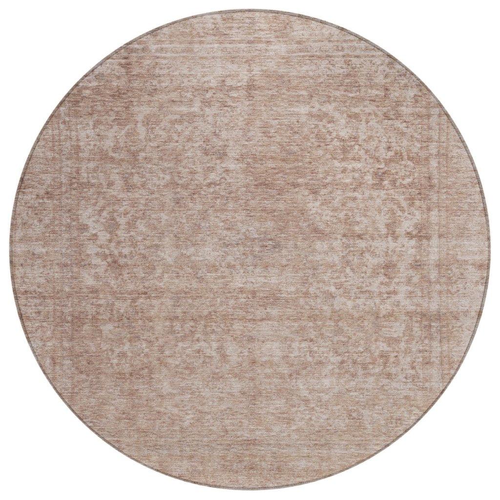 LOOMLAN Rugs Felissae Orange Washable Indoor-Outdoor Rug