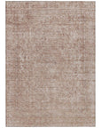 LOOMLAN Rugs Felissae Orange Washable Indoor-Outdoor Rug