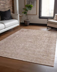 LOOMLAN Rugs Felissae Orange Washable Indoor-Outdoor Rug