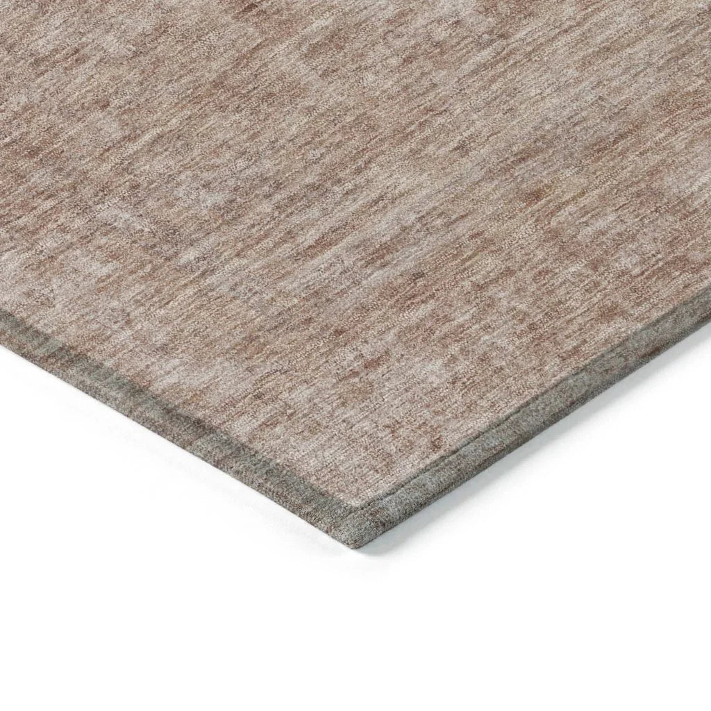 LOOMLAN Rugs Felissae Orange Washable Indoor-Outdoor Rug