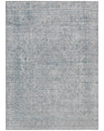 LOOMLAN Rugs Felissae Silver Washable Indoor-Outdoor Rug