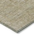 LOOMLAN Rugs Felissae Tan Washable Indoor-Outdoor Rug