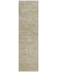 LOOMLAN Rugs Felissae Tan Washable Indoor-Outdoor Rug