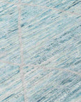LOOMLAN Rugs Flamara Teal Washable Indoor-Outdoor Rug