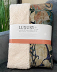 Addison Rugs Floral Beige Washable Indoor-Outdoor Rug