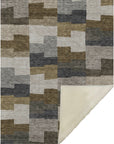 Addison Rugs Flowing Harmony Brown Washable Indoor-Outdoor Rug