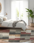 Addison Rugs Flowing Harmony Paprika Washable Indoor-Outdoor Rug