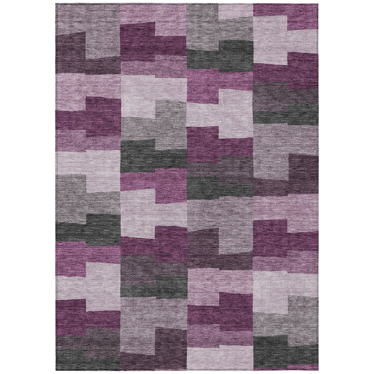 Addison Rugs Flowing Harmony Red Washable Indoor-Outdoor Rug