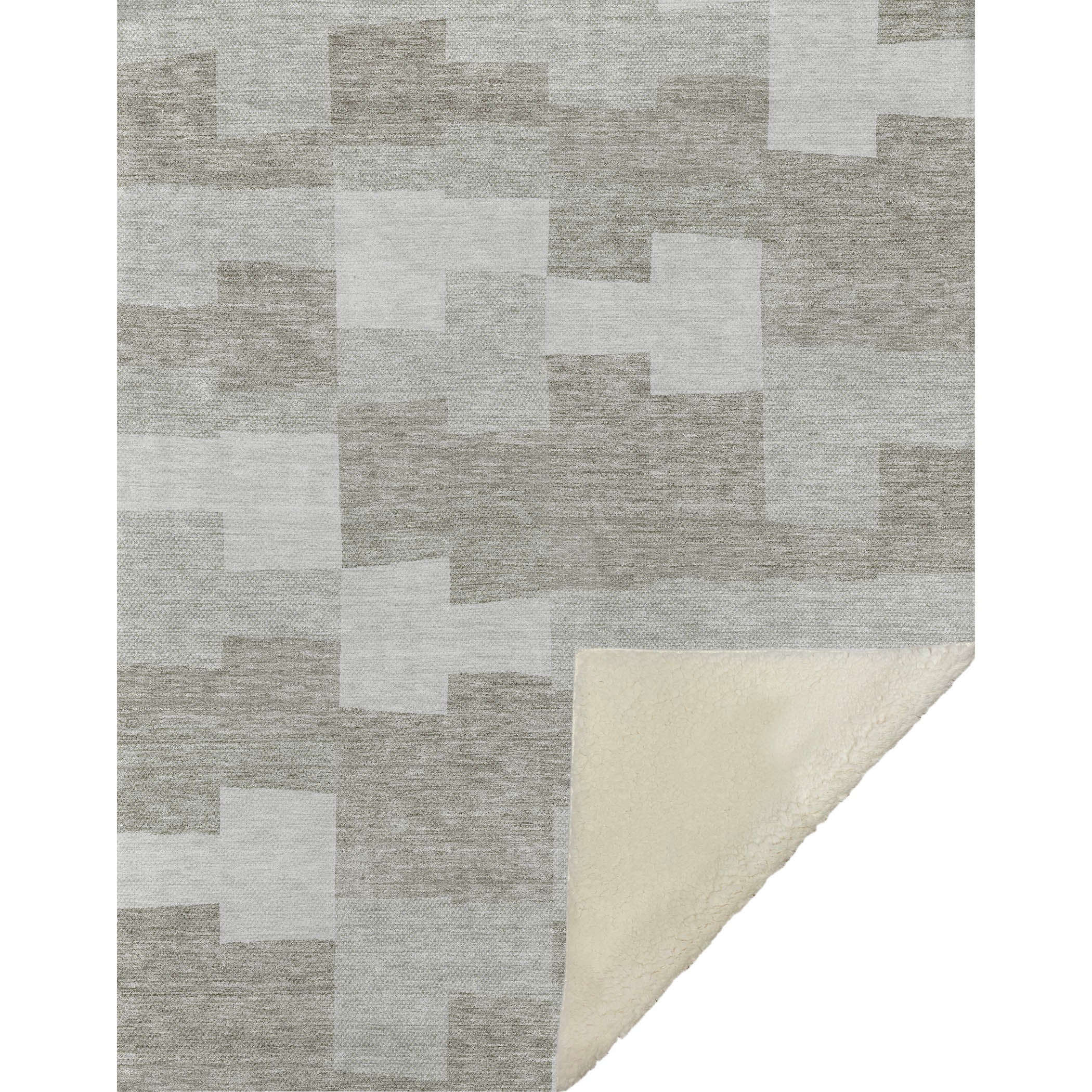 Addison Rugs Flowing Harmony Taupe Washable Indoor-Outdoor Rug