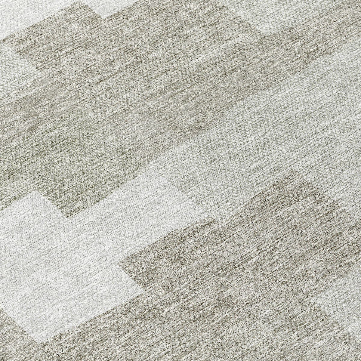 Addison Rugs Flowing Harmony Taupe Washable Indoor-Outdoor Rug