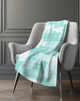Addison Rugs Flowing Harmony Teal Washable Indoor-Outdoor Rug