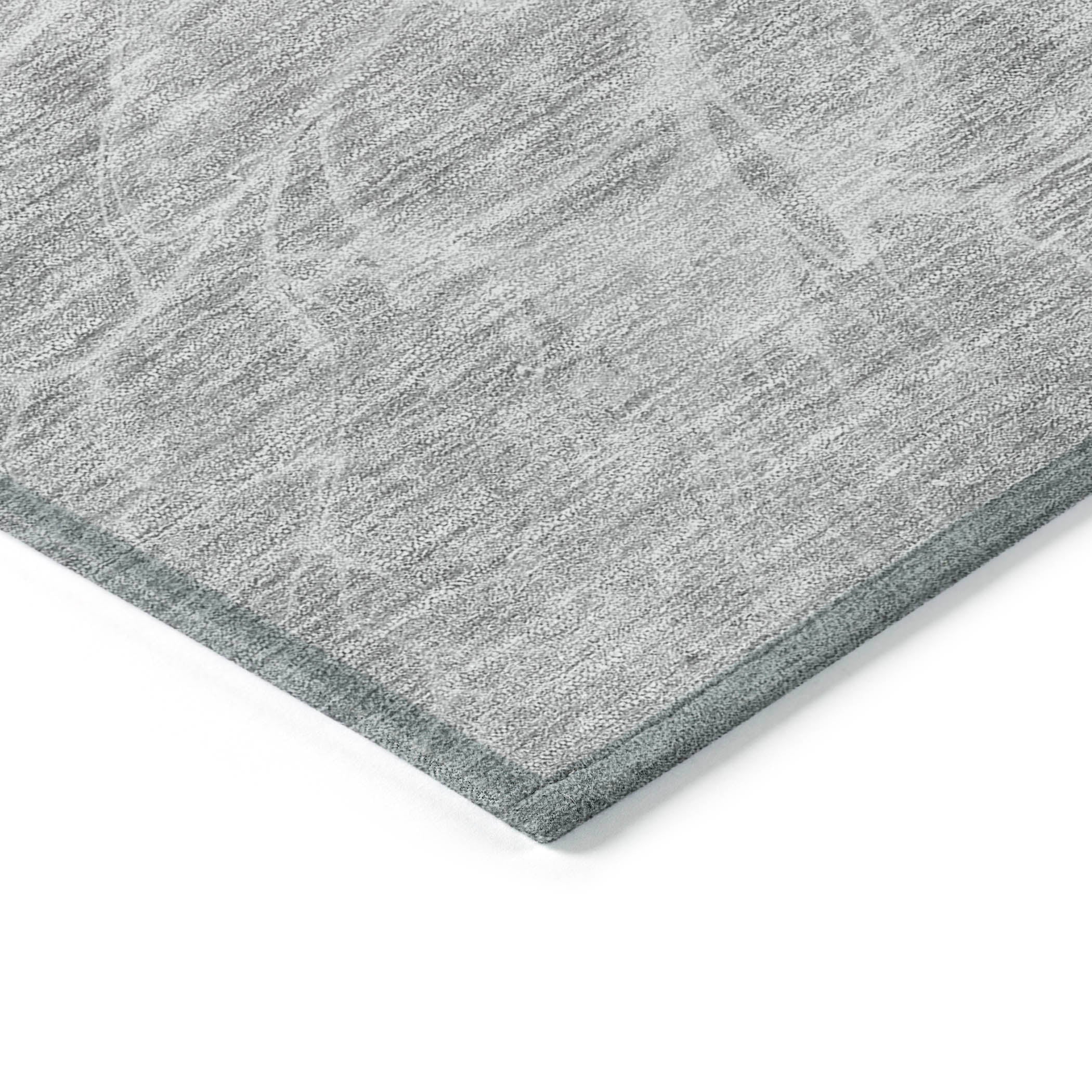 Addison Rugs Fluid Drift Grey Washable Indoor-Outdoor Rug