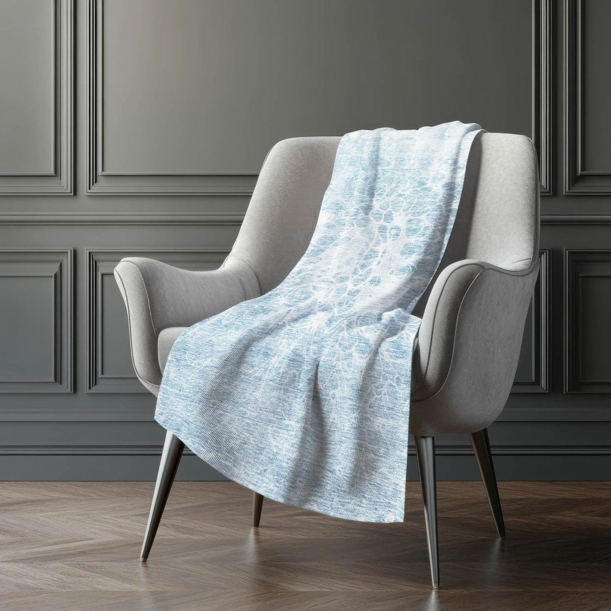 Addison Rugs Fluid Drift Sky Washable Indoor-Outdoor Rug