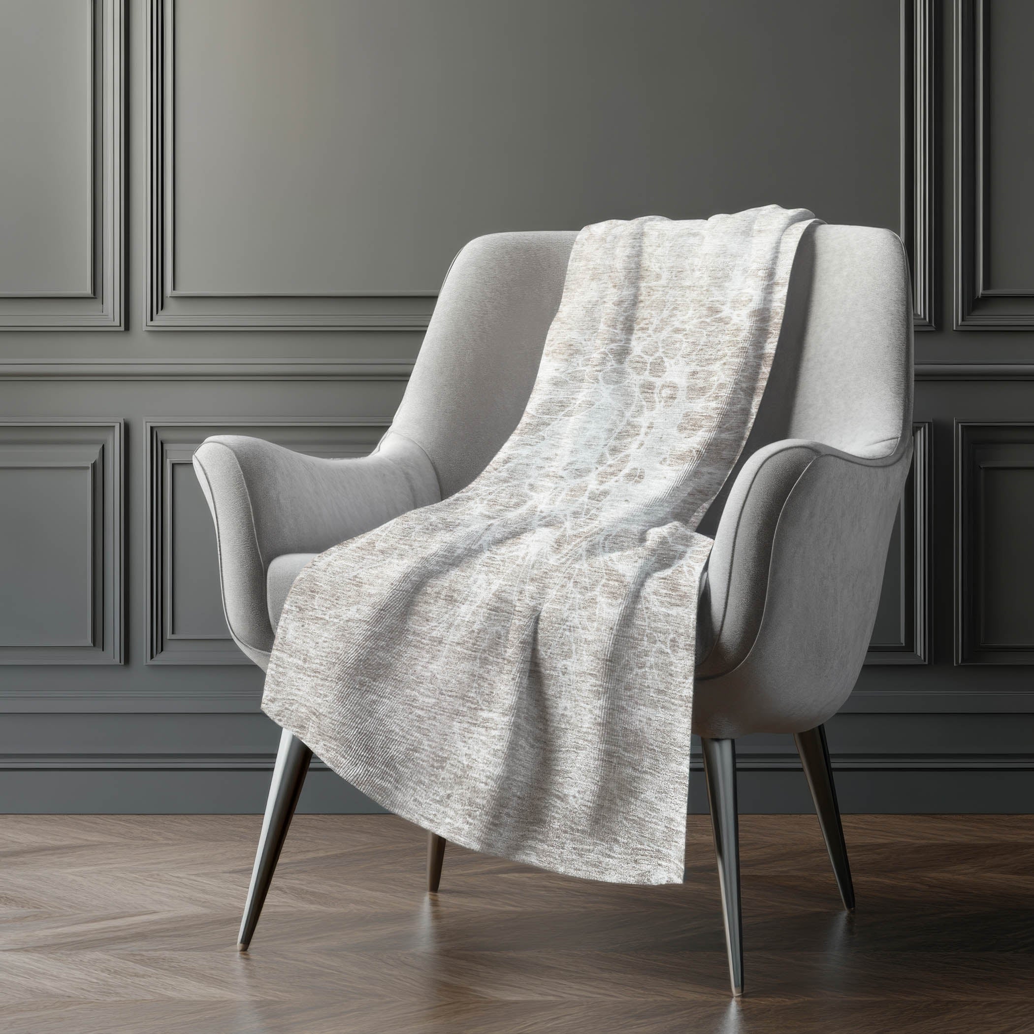 Addison Rugs Fluid Drift Taupe Washable Indoor-Outdoor Rug