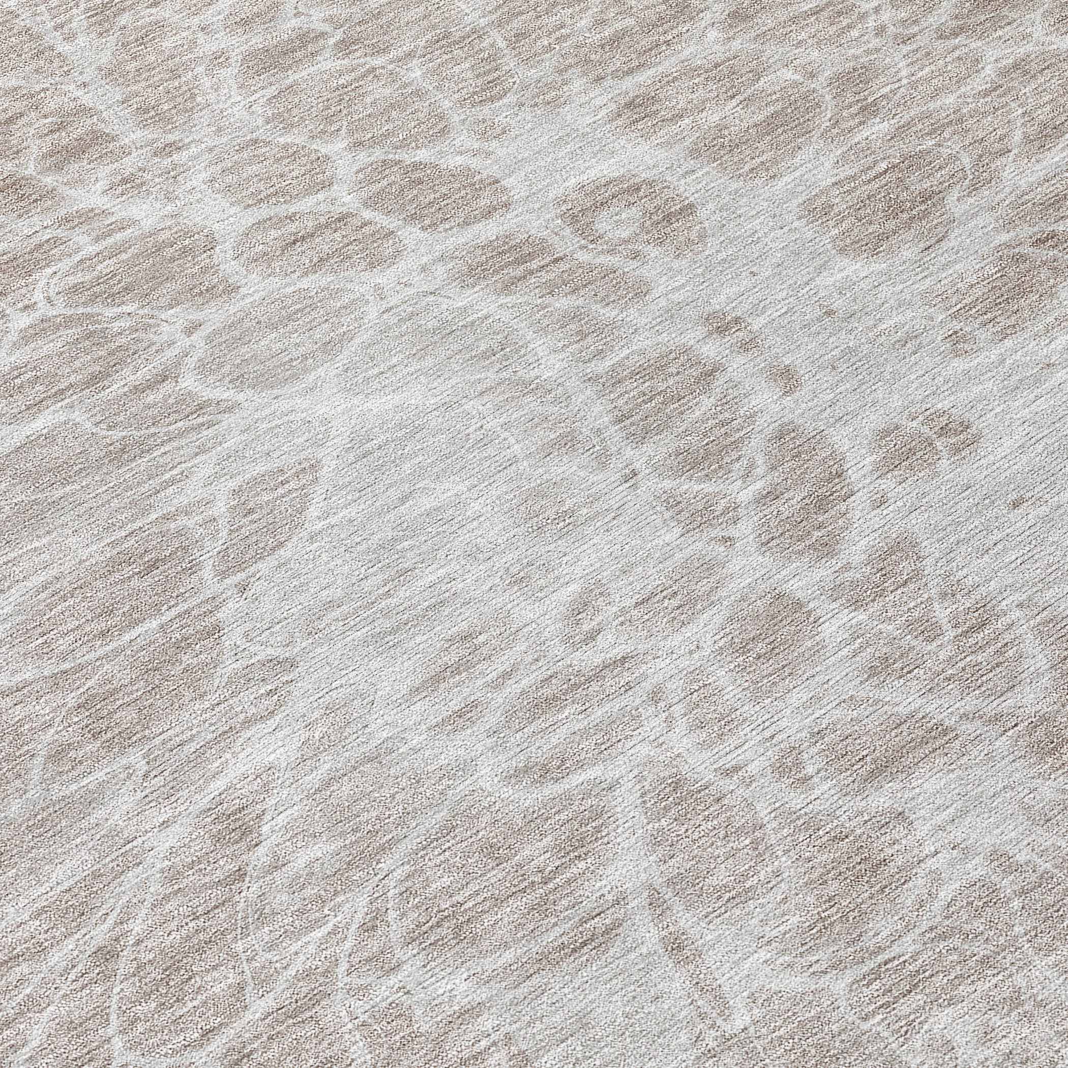 Addison Rugs Fluid Drift Taupe Washable Indoor-Outdoor Rug