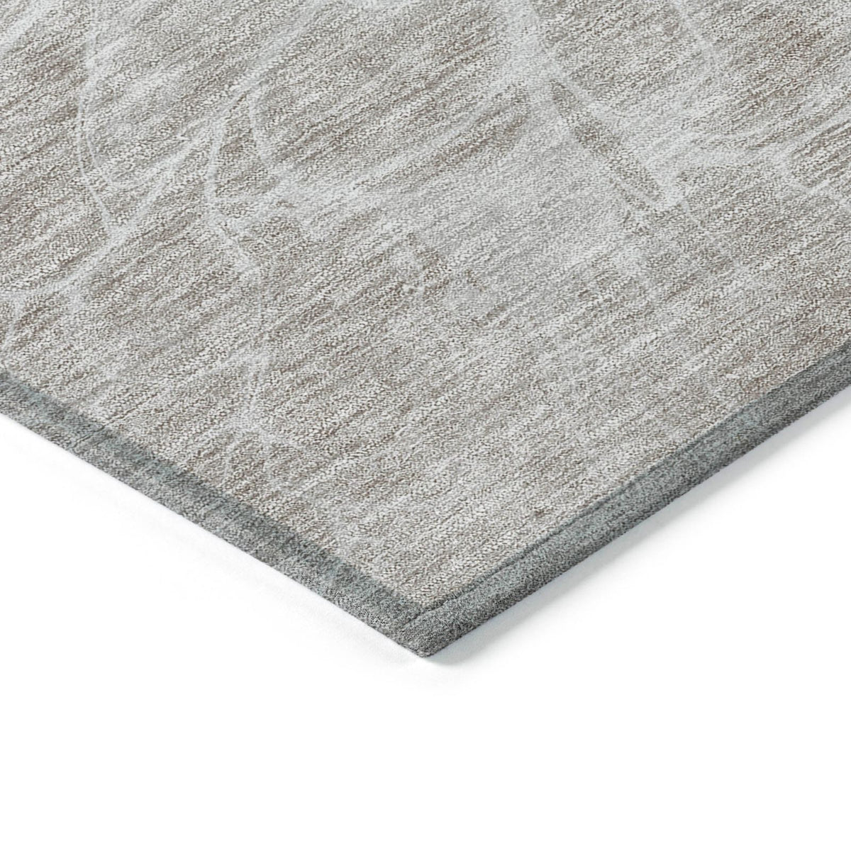 Addison Rugs Fluid Drift Taupe Washable Indoor-Outdoor Rug