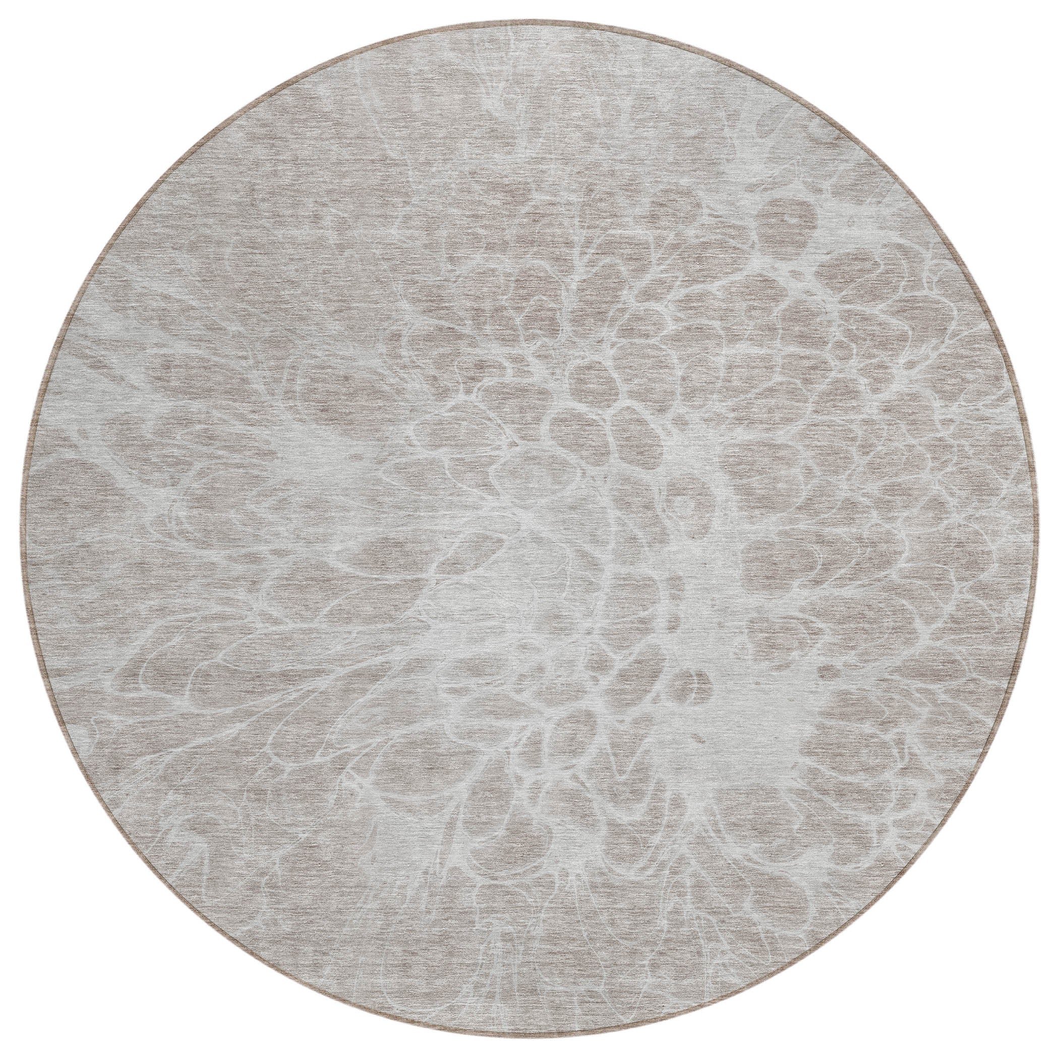 Addison Rugs Fluid Drift Taupe Washable Indoor-Outdoor Rug