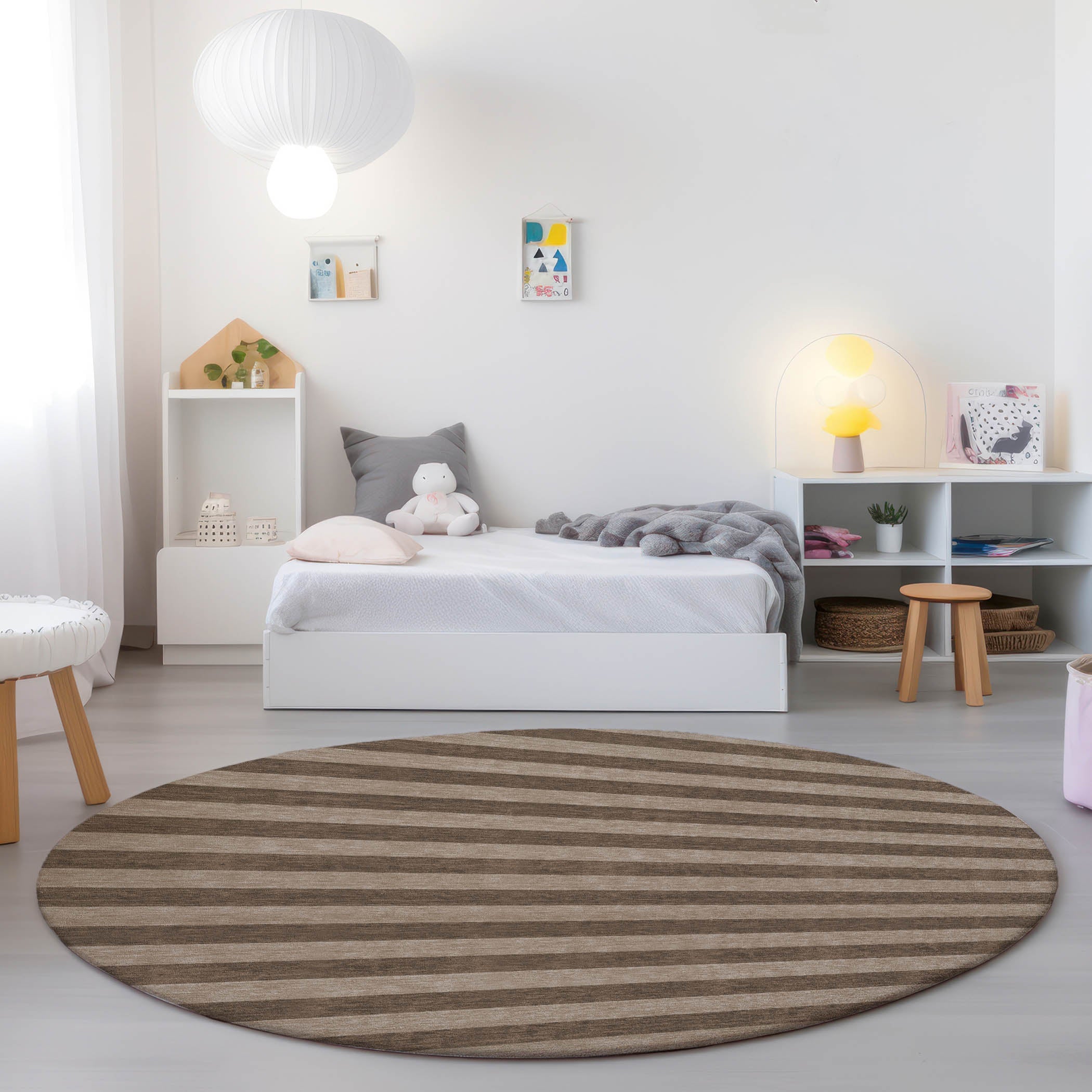 Addison Rugs Fluid Mirage Coffee Washable Indoor-Outdoor Rug