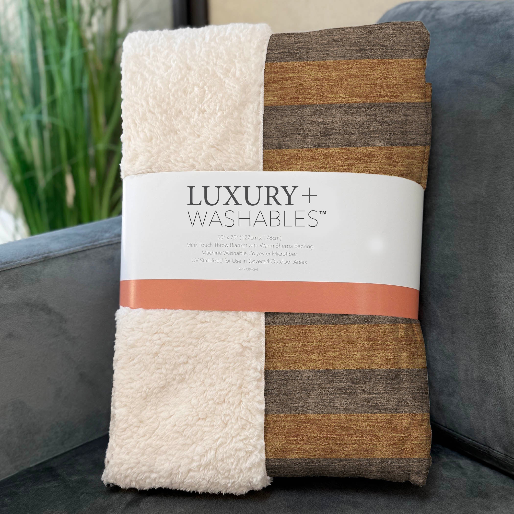 Addison Rugs Fluid Mirage Fudge Washable Indoor-Outdoor Rug