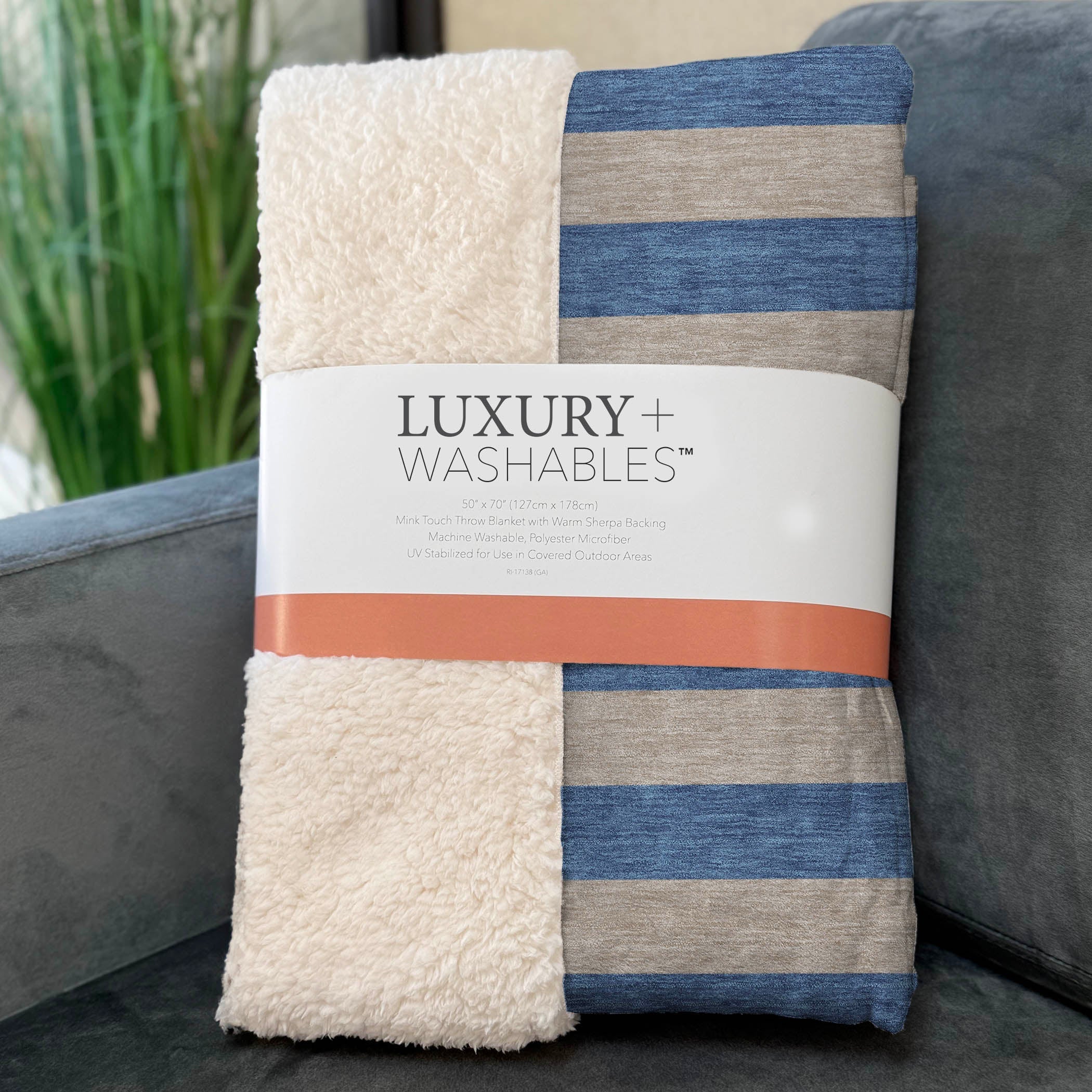 Addison Rugs Fluid Mirage Tan Washable Indoor-Outdoor Rug
